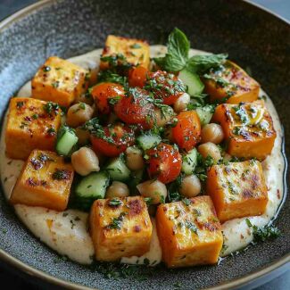 Imagem da notícia Salada Mediterrânea Rica em Proteínas: Refrescante, Nutritiva e Perfeita para Sua Alimentação Saudável